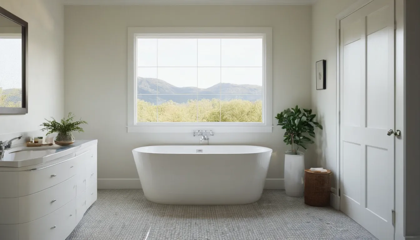 A bright, accessible bathroom with a walk-in tub in a Middlefield home